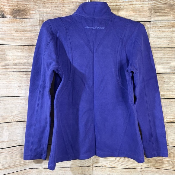 TOMMY BAHAMA 🌴 Women’s Aruba Half-Zip Pullover Royal Blue/Purple - Picture 7 of 7